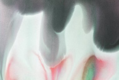 Soyut akrilik resim. Mermer mavisi soyut arkaplan. Sıvı mermer deseni. El boyası arka plan, karışık sıvı kırmızı, mavi ve yeşil boyalarla. Modern sanat.