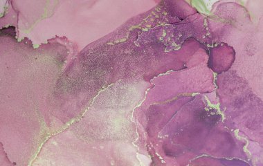 Mor ve pembe sıvı şekilleri içeren soyut sanatın büyüleyici bir görüntüsü. Yumuşak renkler uyumlu bir şekilde harmanlanarak zarif ve modern bir estetik oluşturuyor..