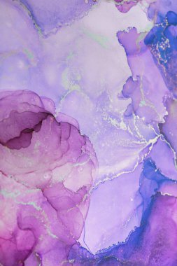 Derin ve açık mor girdaplar ruhani bir zemin oluşturur, akıcılık ve derinlik hissi uyandırır, izleyiciyi büyüleyen karmaşık dokularla kaplı..