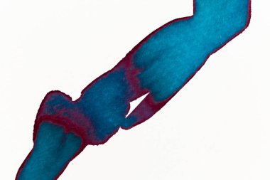 Canlı mavi ve koyu kırmızı renkte boyanmış iki el birbirine doğru uzanıyor, bir bağ ve birlik anını simgeliyor. Suluboya tekniği sanat eserlerine yumuşak ve akışkan bir kalite katıyor..