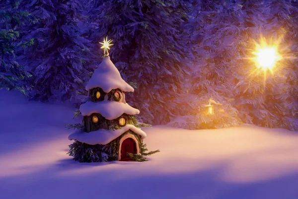 스러운 사탕성 크리스마스 이미지 질높은 — 스톡 사진