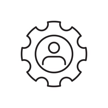 Erkek vites çizgisi simgesi beyaza. Düzenlenebilir vuruş