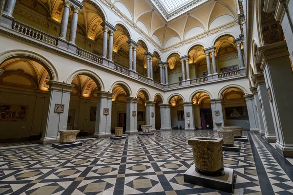 Budapest Hungary Interior Renaissance Hall Museum Fine Arts — Stock Photo, Image