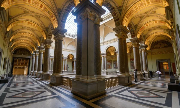 Budapešť Maďarsko Interiér Muzea Výtvarných Umění — Stock fotografie