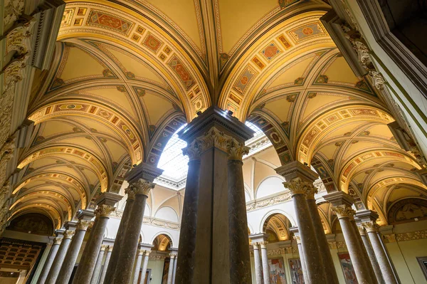 Budapest Hungría Interior Del Museo Bellas Artes — Foto de Stock