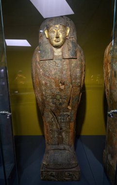 Budapeşte, Macaristan. Güzel Sanatlar Müzesi 'nin içinde. Antik Mısır Kültür Eserleri