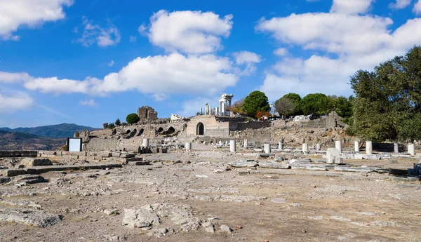 Die Akropolis Der Antiken Stadt Pergamon Bergama Izmir Türkei — Stockfoto
