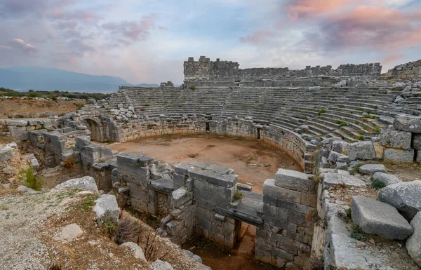 Xanthos Ancient City Grave Monument Ruins Ancient City Xanthos Letoon — Stock Photo, Image
