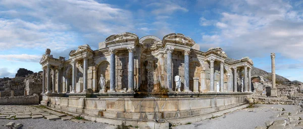 Sagalassos Antike Stadt Der Nähe Von Burdur Türkei Ruinen Eines — Stockfoto