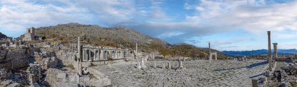 Sagalassos Antike Stadt Der Nähe Von Burdur Türkei Ruinen Der — Stockfoto