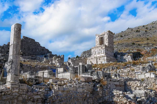 Sagalassos Antike Stadt Der Nähe Von Burdur Türkei Ruinen Der — Stockfoto