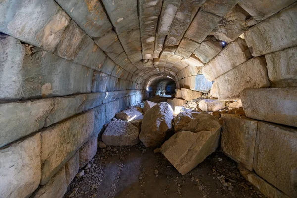 Sagalassos Ville Antique Près Burdur Turquie Ruines Haute Agora Dans — Photo