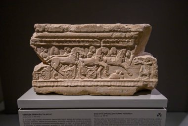 Budapeşte, Macaristan. Güzel Sanatlar Müzesi 'nin içinde. Antik Yunan ve Roma Kültür Eserleri