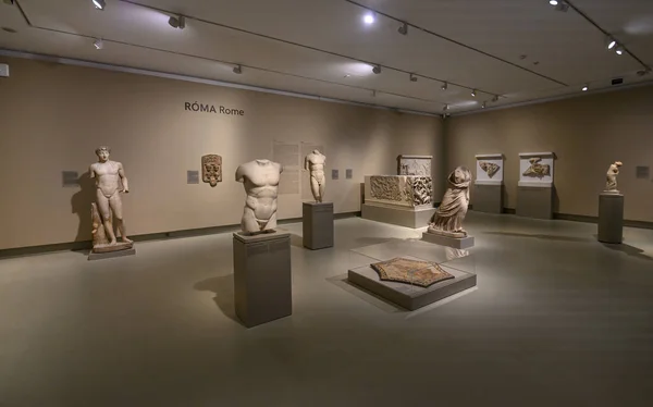 Budapest Hungary Interior Museum Fine Arts Ancient Greek Roman Culture — Stock Photo, Image