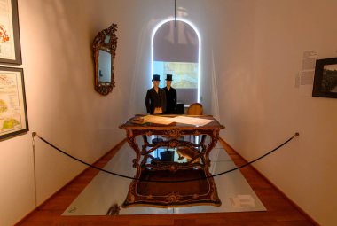 Bratislava, Slovakya. Bratislava Şatosu (Hrad) ve Ulusal Tarih Müzesi