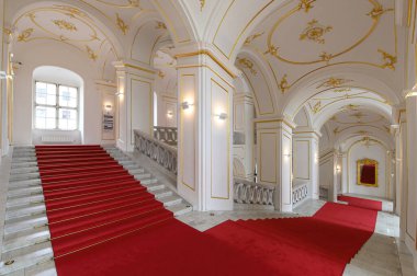 Bratislava, Slovakya. Bratislava Şatosu (Hrad) ve Ulusal Tarih Müzesi