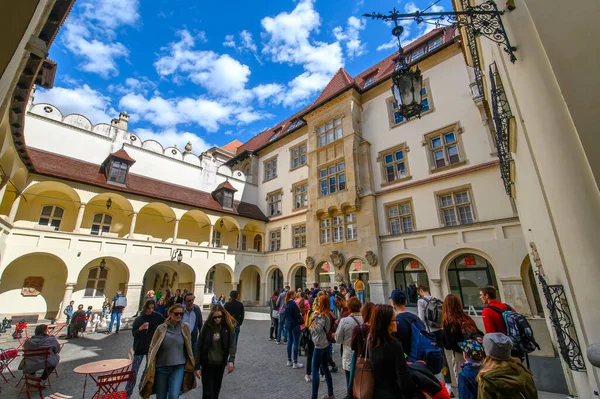 Bratislava Slovakia Old Town Hall Main Square — Stock fotografie
