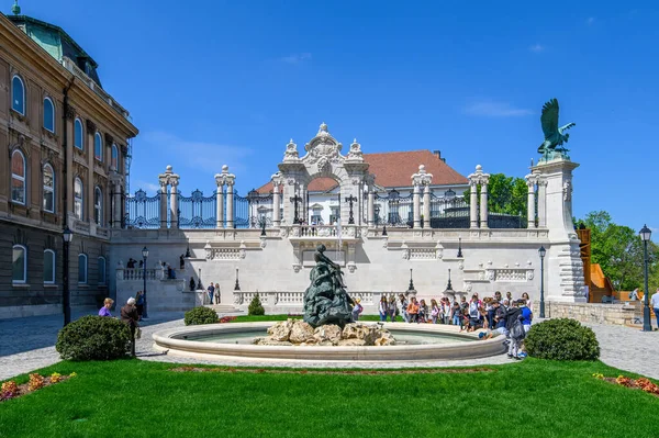 Buda Castle Royal Palace Hungarian National Gallery Budapest Hungary — Stock Photo, Image