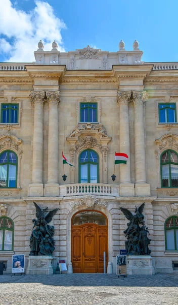 Budapest Hungary History Museum Buda Castle Royal Palace Hungarian National — Foto Stock