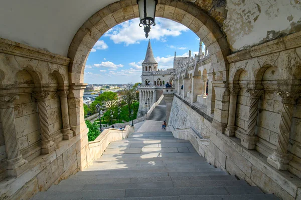 Budapest, Hungary. Fisherman's Bastion at the heart of Buda's Castle District.