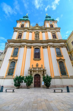 Budapest, Hungary. Budapesti Egyetemi Templom or University Church