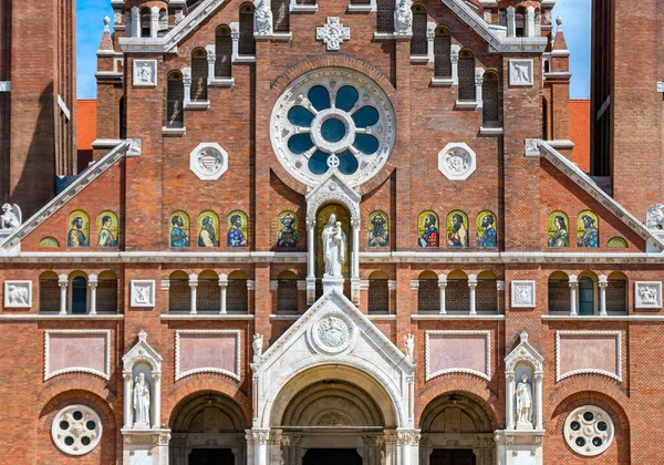 Chiesa Votiva Cattedrale Nostra Signora Ungheria Szeged Ungheria — Foto Stock