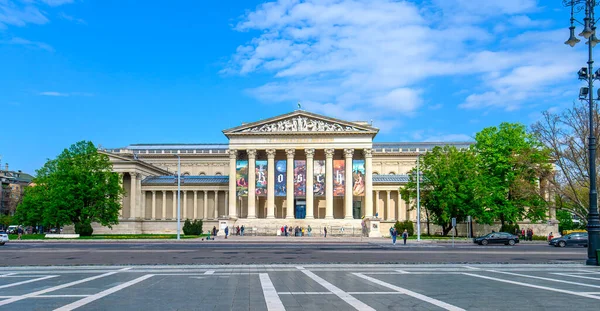Budapest Ungarn Museum Der Schönen Künste Neben Dem Heldenplatz — Stockfoto