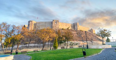 Gaziantep kalesi veya Kalesi Gaziantep, Türkiye