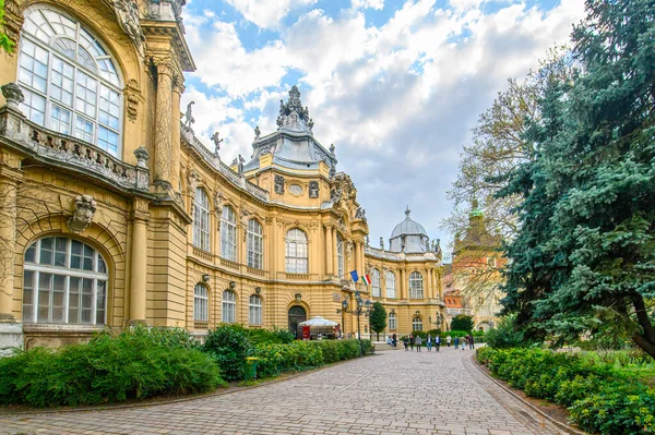Vajdahunyad Schloss Varosliget Park Budapest Ungarisch — Stockfoto