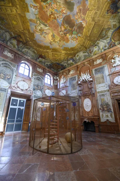 Viena Áustria Interior Salão Mármore Palácio Belvedere Inferior — Fotografia de Stock