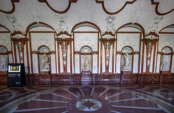 Wiedeń Austria Wnętrze Pałacu Dolnego Belwederu — Zdjęcie stockowe