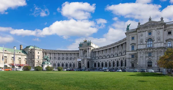 Вена Австрия Комплекс Neue Burg Museum Является Частью Императорского Дворца — стоковое фото