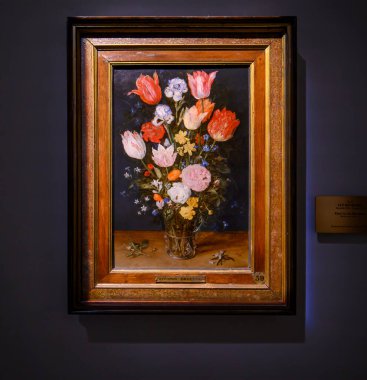 Milan, İtalya. Biblioteca ve Pinacoteca Ambrosiana ya da Ambrosian Kütüphane ve Sanat Galerisi