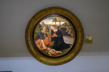 Milan, İtalya. Biblioteca ve Pinacoteca Ambrosiana ya da Ambrosian Kütüphane ve Sanat Galerisi