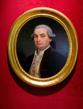 Milan, İtalya. Biblioteca ve Pinacoteca Ambrosiana ya da Ambrosian Kütüphane ve Sanat Galerisi