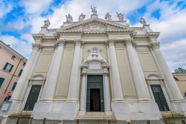 İtalya, Brescia 'daki Santi Nazaro e Celso Kilisesi.