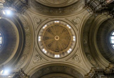 Brescia, İtalya. Kilisenin içinde Santa Maria della Pace ya da Kutsal Mary of Peace