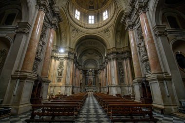 Brescia, İtalya. Kilisenin içinde Santa Maria della Pace ya da Kutsal Mary of Peace