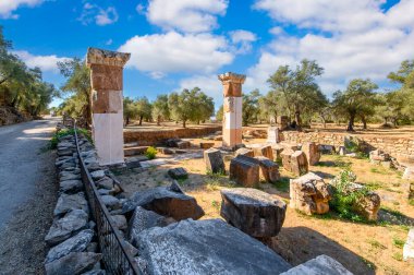 Aydn ilinin Sultanhisar ilçesine bağlı Nysa Antik Kenti. Antik Lydia 'da Maeander' da Nysa, önce bir Yunan şehri, sonra da bir Roma şehriydi..