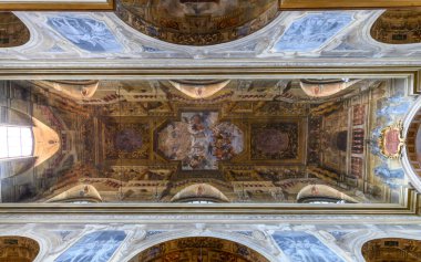 Brescia, İtalya. Kilise azizleri Faustino ve Giovita ya da Chiesa dei Santi Faustino e Giovita