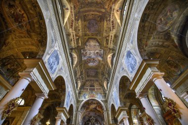 Brescia, İtalya. Kilise azizleri Faustino ve Giovita ya da Chiesa dei Santi Faustino e Giovita