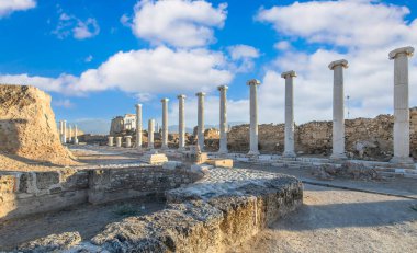 Denizli 'deki Lycus üzerindeki Laodicea antik kentinin kalıntıları