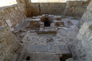 Denizli 'deki Lycus üzerindeki Laodicea antik kentinin kalıntıları
