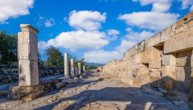 The ruins of the ancient city of Tripolis in Denizli Province, Turkey clipart