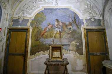 İtalya, Catania 'daki Palazzo Biscari' nin İçi