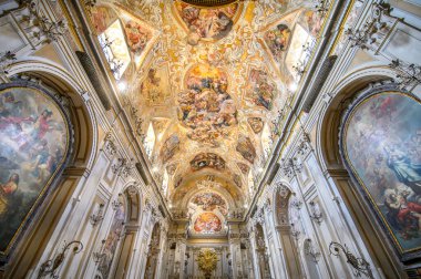 Catania, İtalya 'daki Saint Benedict Kilisesi' nin içinde.