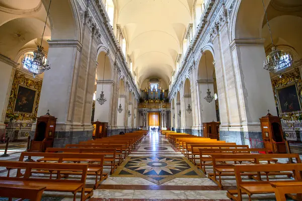 Catania, İtalya. Santa Agatha ve Liotru Katedrali ya da Duomo di Catania