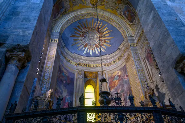 Catania, İtalya. Santa Agatha ve Liotru Katedrali ya da Duomo di Catania
