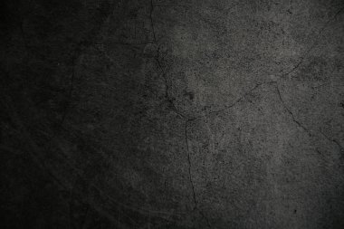 Eski gri beton duvarın yıpranmış dokusu, arkaplanı kopyala