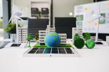 Karbon emisyonları küresel ısınma ve iklim değişikliğini sınırlayarak sürdürülebilir kalkınma ve iş ağı sıfır ve karbon nötr konsept yoluyla CO2 seviyelerini düşürmek için 